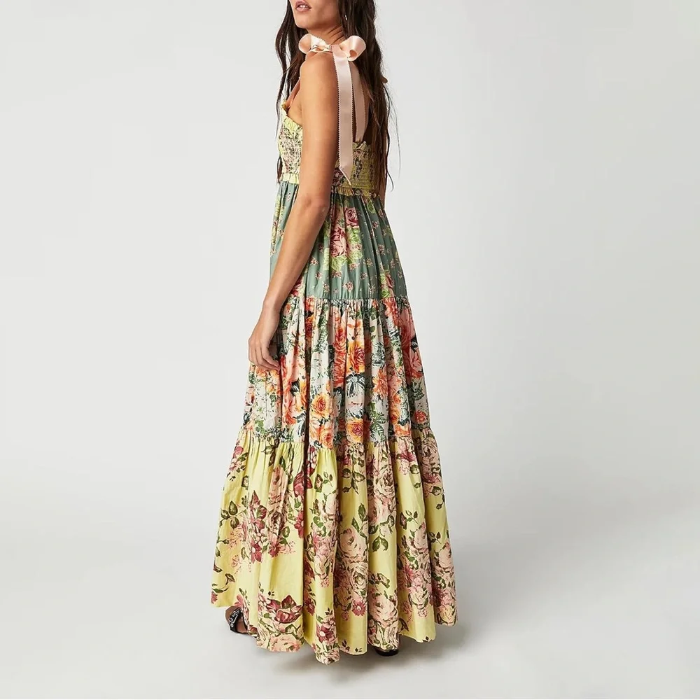 Free People Bluebell Tiered Maxi Dress